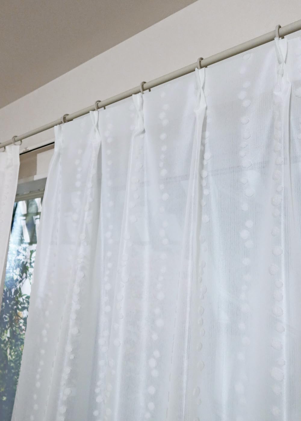 Amazon｜カエイレース(Kaei-lace) 日本製 パイルミラー レ-スカ-テン